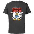 thumbnail image 1 of Disney Donald Duck 90th Anniversary Since 1934 Retro Vintage- Short Sleeve Cotton T-Shirt for Adults - Customized-Charcoal Heather, 1 of 5