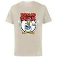 thumbnail image 1 of Disney Donald Duck 90th Anniversary Since 1934 Retro Vintage- Short Sleeve Cotton T-Shirt for Adults - Customized-Natural, 1 of 5
