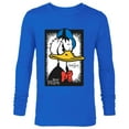 thumbnail image 1 of Disney Donald Duck 90th Anniversary Since 1934 Vintage Art- Long Sleeve T-Shirt for Men - Customized-Navy, 1 of 5