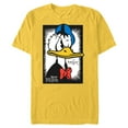 thumbnail image 1 of Disney Donald Duck 90th Anniversary Since 1934 Vintage Art- Short Sleeve Blended T-Shirt for Adults - Customized-Yellow, 1 of 5