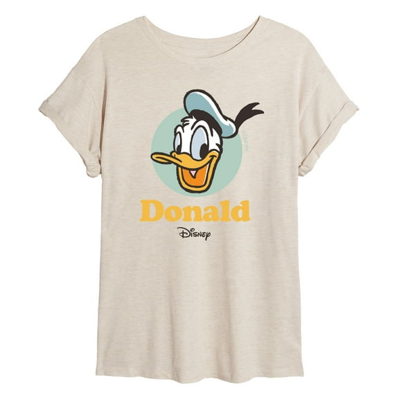 Disney - Donald Duck - All Smiles - Juniors Ideal Flowy Muscle T-Shirt
