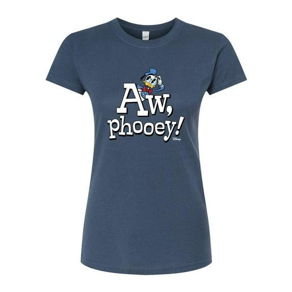 Disney - Donald Duck - Aw, Phooey! - Juniors Fitted Graphic T-Shirt