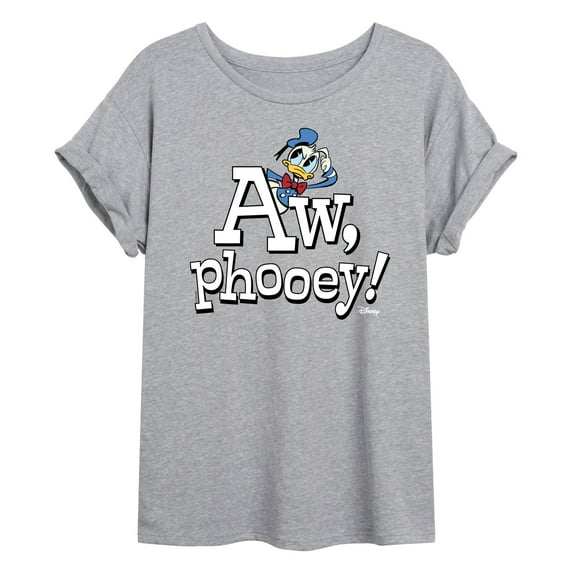 Disney - Donald Duck - Aw, Phooey! - Juniors Ideal Flowy Muscle T-Shirt
