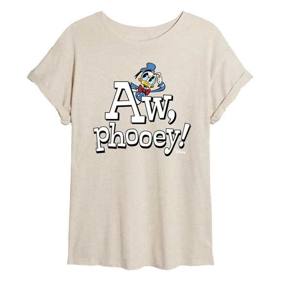 Disney - Donald Duck - Aw, Phooey! - Juniors Ideal Flowy Muscle T-Shirt