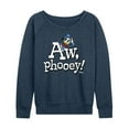 thumbnail image 1 of Disney - Donald Duck - Aw, Phooey! - Women's Lightweight French Terry Long Sleeve Shirt, 1 of 4