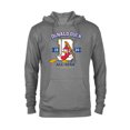 thumbnail image 1 of Disney Donald Duck Baseball 1934 All-Star Confidence Sports - Pullover Hoodie for Adults - Customized-Athletic Heather, 1 of 5