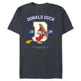 thumbnail image 1 of Disney Donald Duck Baseball 1934 All-Star Confidence Sports - Short Sleeve Blended T-Shirt for Adults - Customized-Navy Heather, 1 of 5