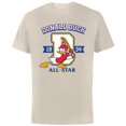 thumbnail image 1 of Disney Donald Duck Baseball 1934 All-Star Confidence Sports - Short Sleeve Cotton T-Shirt for Adults - Customized-Natural, 1 of 5