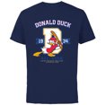 thumbnail image 1 of Disney Donald Duck Baseball 1934 All-Star Confidence Sports - Short Sleeve Cotton T-Shirt for Adults - Customized-Navy, 1 of 5