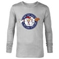 thumbnail image 1 of Disney Donald Duck Baseball Pitcher Own the Field Sports ‘23 - Long Sleeve T-Shirt for Men - Customized-Athletic Heather, 1 of 5