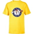 thumbnail image 1 of Disney Donald Duck Baseball Pitcher Own the Field Sports ‘23 - Short Sleeve T-Shirt for Kids - Customized-Yellow, 1 of 5