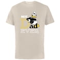 thumbnail image 1 of Disney Donald Duck Best Dad Ever Family Trip Father’s Day - Short Sleeve Cotton T-Shirt for Adults - Customized-Natural, 1 of 5
