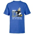 thumbnail image 1 of Disney Donald Duck Best Dad Ever Family Trip Father’s Day - Short Sleeve T-Shirt for Kids - Customized-Royal, 1 of 5