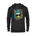 thumbnail image 1 of Disney Donald Duck Birthday Vibes 80s - Pullover Hoodie for Adults - Customized-Black, 1 of 5