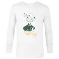 thumbnail image 1 of Disney Donald Duck Blogger Team Advice Don’t Overthink It - Long Sleeve T-Shirt for Men - Customized-White, 1 of 5