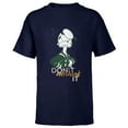 thumbnail image 1 of Disney Donald Duck Blogger Team Advice Don’t Overthink It - Short Sleeve T-Shirt for Kids - Customized-Navy, 1 of 5