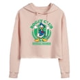 thumbnail image 1 of Disney - Donald Duck Bogey Club - Juniors Cropped Pullover Hoodie, 1 of 5