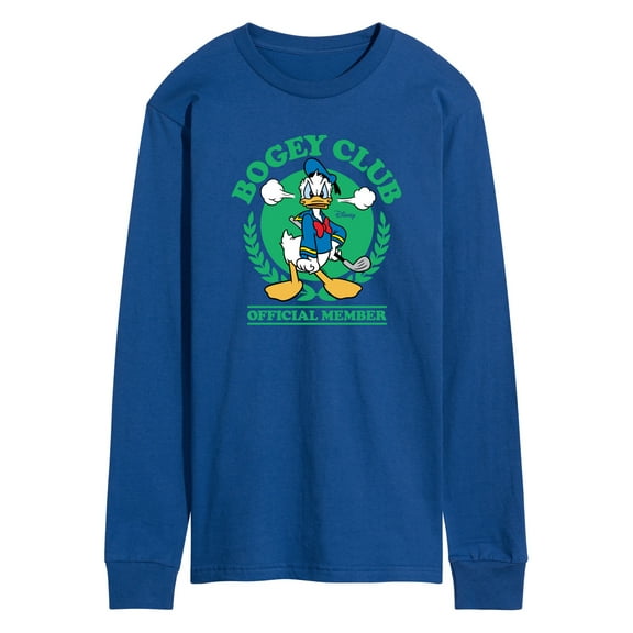 Disney - Donald Duck Bogey Club - Men's Long Sleeve T-Shirt