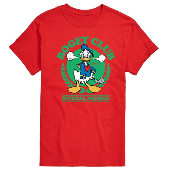 Disney - Donald Duck Bogey Club - Men's Short Sleeve Graphic T-Shirt