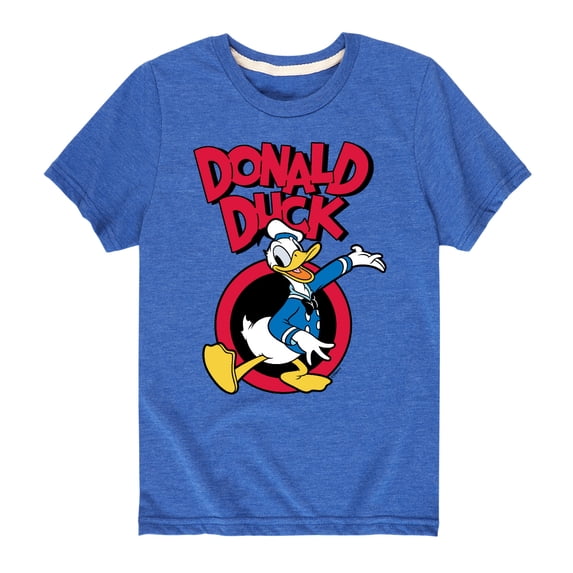 Disney - Donald Duck Boys' Short Sleeve Graphic T-Shirt