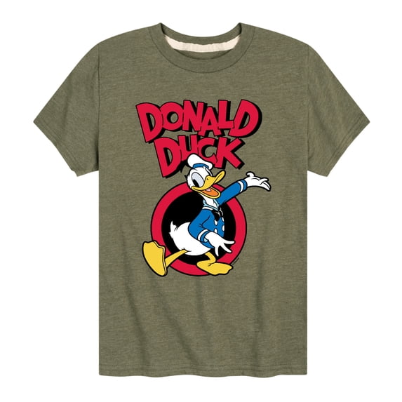Disney - Donald Duck Boys' Short Sleeve Graphic T-Shirt