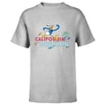 thumbnail image 1 of Disney Donald Duck California Dreamin’ - Short Sleeve T-Shirt for Kids - Customized-Athletic Heather, 1 of 5