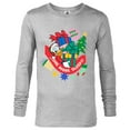 thumbnail image 1 of Disney Donald Duck Christmas Holiday One More Sleep - Long Sleeve T-Shirt for Men - Customized-Athletic Heather, 1 of 5