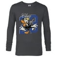 thumbnail image 1 of Disney Donald Duck Class of 23 Graduation 2023 Retro - Long Sleeve T-Shirt for Men - Customized-Charcoal Heather, 1 of 5