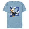 thumbnail image 1 of Disney Donald Duck Class of 23 Graduation 2023 Retro - Short Sleeve Blended T-Shirt for Adults - Customized-Ocean Blue, 1 of 5