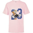 thumbnail image 1 of Disney Donald Duck Class of 23 Graduation 2023 Retro - Short Sleeve T-Shirt for Kids - Customized-Soft Pink, 1 of 5