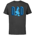 thumbnail image 1 of Disney Donald Duck Dad - Short Sleeve Cotton T-Shirt for Adults - Customized-Charcoal, 1 of 5