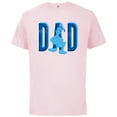 thumbnail image 1 of Disney Donald Duck Dad - Short Sleeve Cotton T-Shirt for Adults - Customized-Soft Pink, 1 of 5