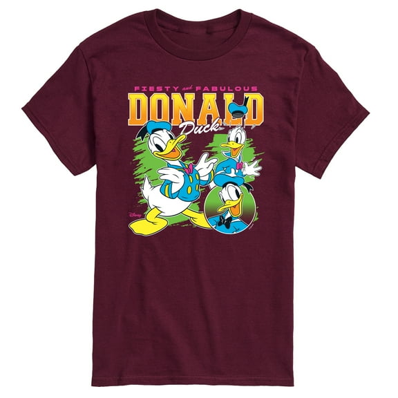 Disney - Donald Duck Feisty And Fabulous - Men's Short Sleeve Graphic T-Shirt