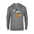 thumbnail image 1 of Disney Donald Duck Fit of Anger - Pullover Hoodie for Adults -Customized-Graphite Heather, 1 of 5
