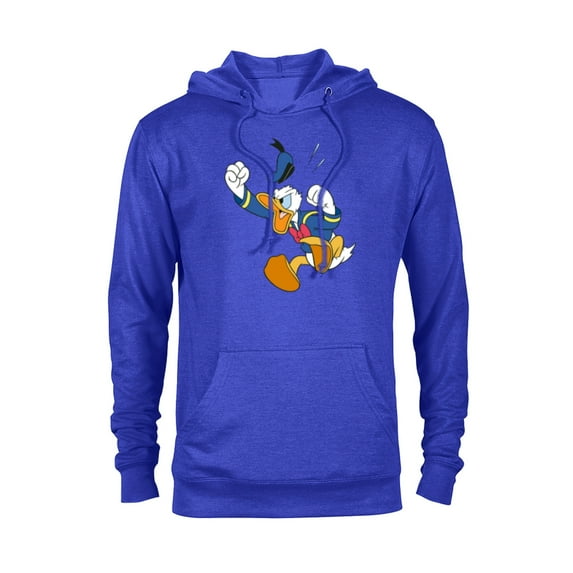 Disney Donald Duck Fit of Anger - Pullover Hoodie for Adults -Customized-Royal Heather