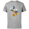 thumbnail image 1 of Disney Donald Duck Fit of Anger - Short Sleeve Cotton T-Shirt for Adults - Customized-Athletic Heather, 1 of 5