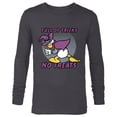 thumbnail image 1 of Disney Donald Duck Full of Tricks No Treats 80s Halloween - Long Sleeve T-Shirt for Men - Customized-Charcoal Heather, 1 of 5