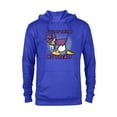 thumbnail image 1 of Disney Donald Duck Full of Tricks No Treats 80s Halloween - Pullover Hoodie for Adults - Customized-Royal, 1 of 5