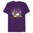thumbnail image 1 of Disney Donald Duck Full of Tricks No Treats 80s Halloween - Short Sleeve Blended T-Shirt for Adults - Customized-Purple, 1 of 5