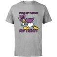 thumbnail image 1 of Disney Donald Duck Full of Tricks No Treats 80s Halloween - Short Sleeve Cotton T-Shirt for Adults - Customized-Athletic Heather, 1 of 5