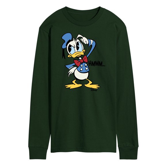 Disney - Donald Duck - HMMM... - Men's Long Sleeve T-Shirt