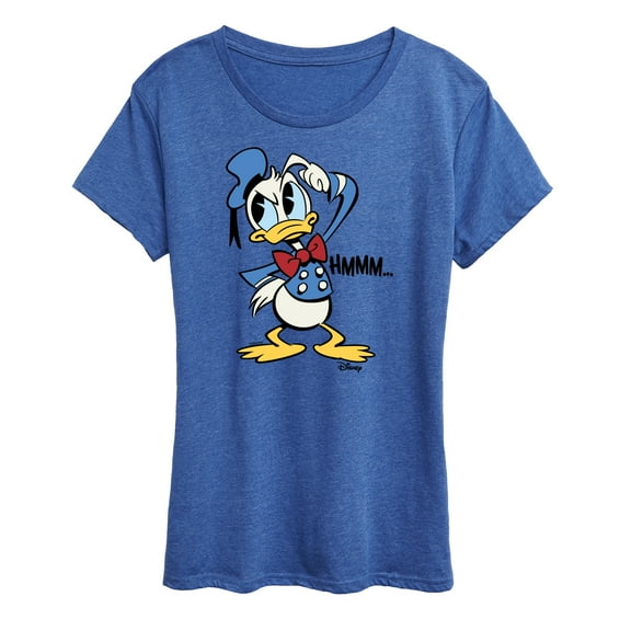 Disney - Donald Duck - HMMM... - Women's Short Sleeve Graphic T-Shirt