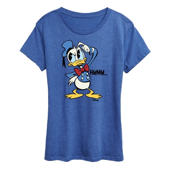 Disney - Donald Duck - HMMM... - Women's Short Sleeve Graphic T-Shirt