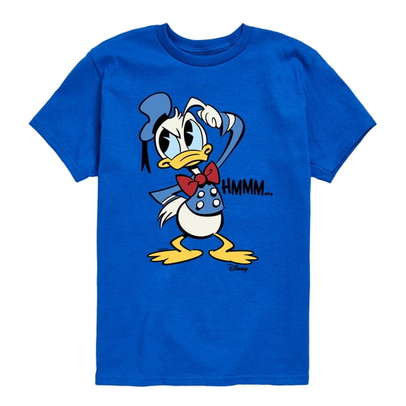 Disney - Donald Duck - HMMM… - Youth Short Sleeve Graphic T-Shirt