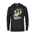 thumbnail image 1 of Disney Donald Duck Halloween Costume I’m Quackers 4 Treats - Pullover Hoodie for Adults - Customized-Black, 1 of 5