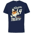 thumbnail image 1 of Disney Donald Duck Halloween Costume I’m Quackers 4 Treats - Short Sleeve Cotton T-Shirt for Adults - Customized-Athletic Navy, 1 of 5