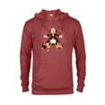 thumbnail image 1 of Disney Donald Duck Halloween Scared Silly Vampire - Pullover Hoodie for Adults - Customized-Red Heather, 1 of 5