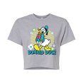 thumbnail image 1 of Disney - Donald Duck  - Juniors Cropped Cotton Blend T-Shirt, 1 of 5