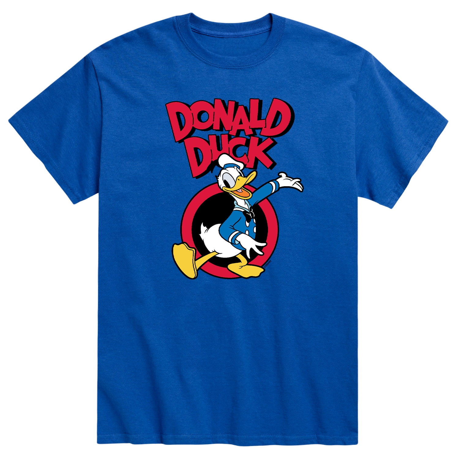 - T-Shirt Graphic Short Duck Donald Men\'s Sleeve Disney -