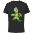 thumbnail image 1 of Disney Donald Duck Monster Halloween Costume - Short Sleeve Cotton T-Shirt for Adults - Customized-Black, 1 of 5